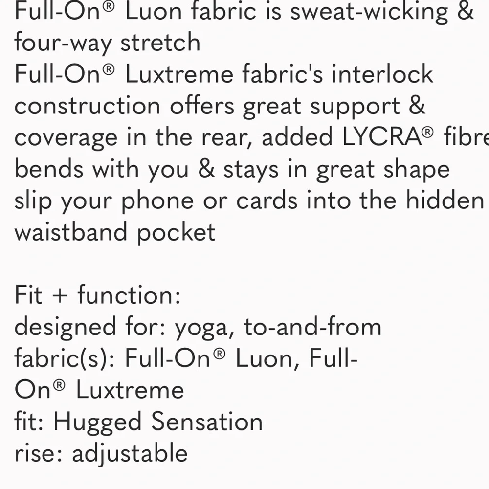 Lululemon Wunder Under Stirrup Pant Special Edition - Picture 16 of 16